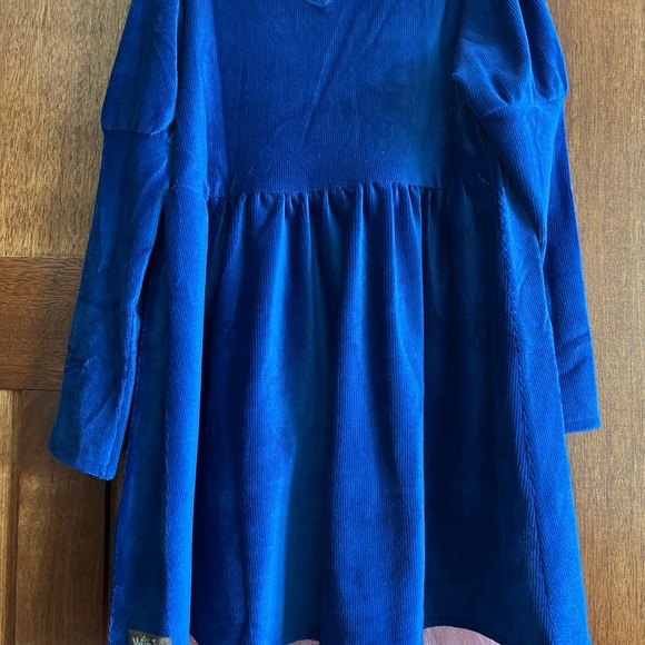Matilda Jane Clara Ribbed Velour Lap Dress 6 - Picture 3 of 3